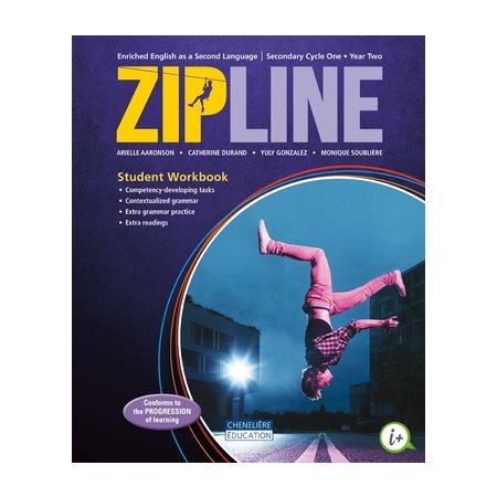 Student Workbook - Zipline - Enriched English as a Second Language - Secondary 2