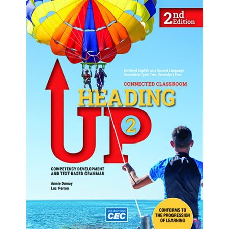 Workbook 2 - Heading Up - 2nd Edition, with Interactive Activities - Enriched English as a Second Language - Secondary 4