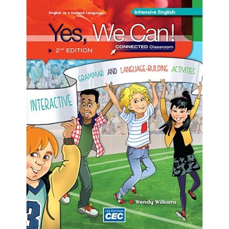 Activity Book - Yes, We Can ! - 2nd Edition, print version + free web version - English as a Second Language (Intensive) - Grade 6