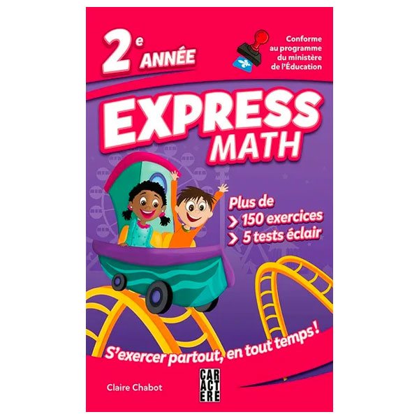 Cahier d’exercices Express Math - 2e année