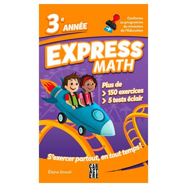 Carnet Express Math - 3e année