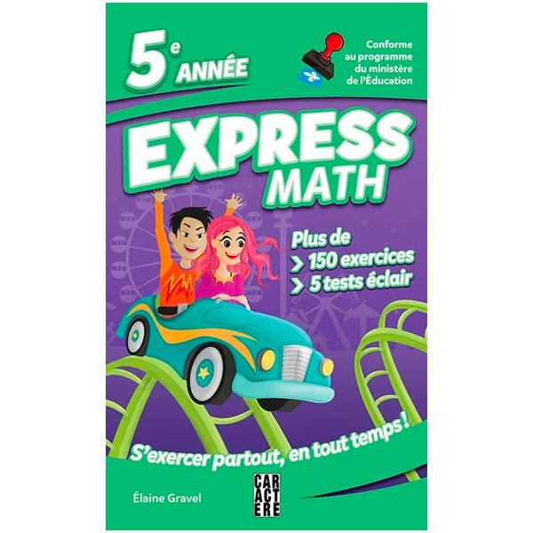 Carnet Express Math - 5e année