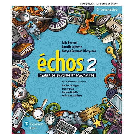 Cahier de savoirs et d’activités - Échos - papier + version numérique (1 an) - Français - Secondaire 2
