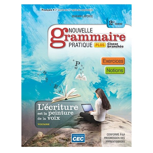 Nouvelle grammaire pratique Plus - Cahier d'apprentissage 2 + Exercices interactifs 2 - Secondaire 2