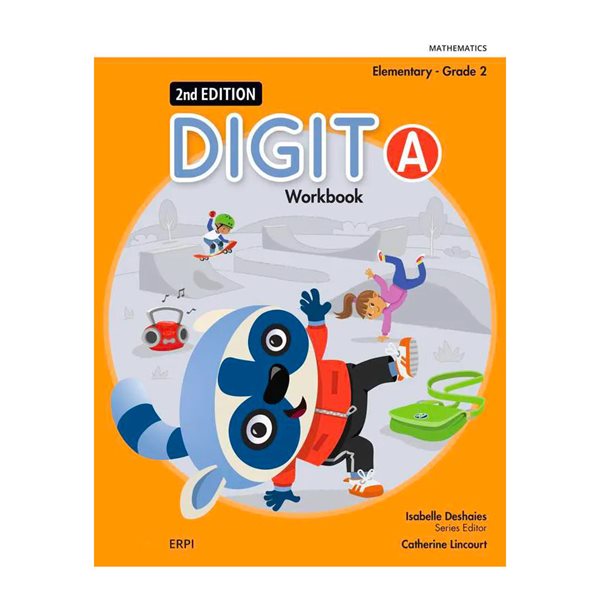 Digit Workbooks A and B with Learning with Digit, I solve a Problem and Digital Components - Student (12-month) - 2nd edition - Grade 2