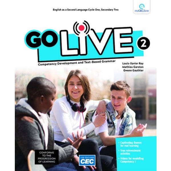 Go Live Workbook (with Interactive Activities) - English as a Second Language - Secondary 2 