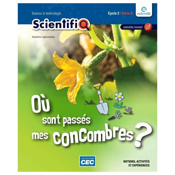 Cahier d’apprentissage ScientifiQ 2e cycle - Série A - Fascicule Terre et espace, Le cycle de l'eau - Une goutte d'eau dans l'océan!