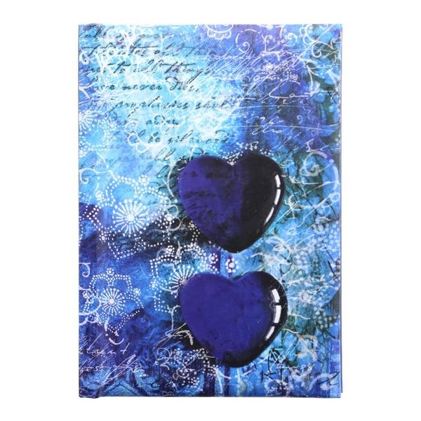 Carnet d'adresses Simple Dream Coeur bleu