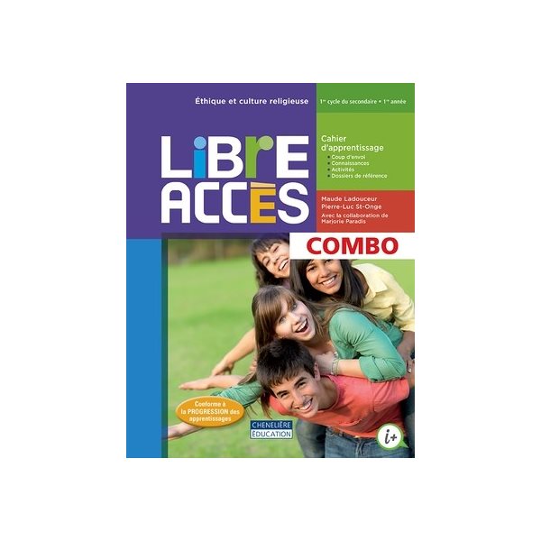 Cahier d'apprentissage A - Libre accès - Versions papier et numérique (1 an)  - Étique et culture religieuse - Secondaire 1