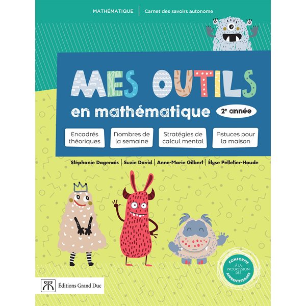 Cahier des savoirs - Mes outils en mathématique - Mathématique - 2e année