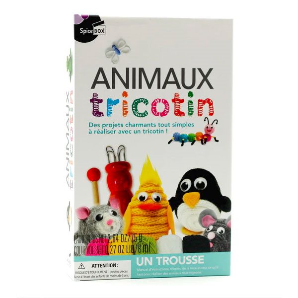 Animaux tricotin