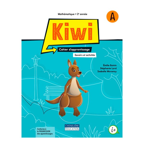 Cahiers d'apprentissage Kiwi A et B - Version imprimée - Mathématique - 2e année