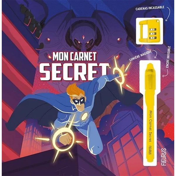 Super-héros : mon carnet secret
