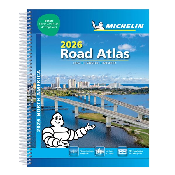 USA Canada Mexico Michelin Road Atlas 