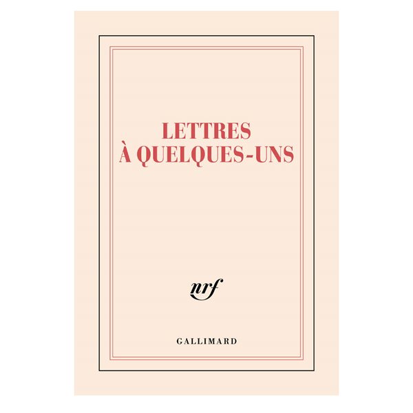 Étui de cartes Lettres à quelques-uns