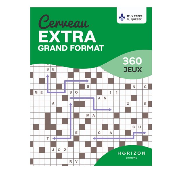 Cerveau Extra grand format - 360 jeux