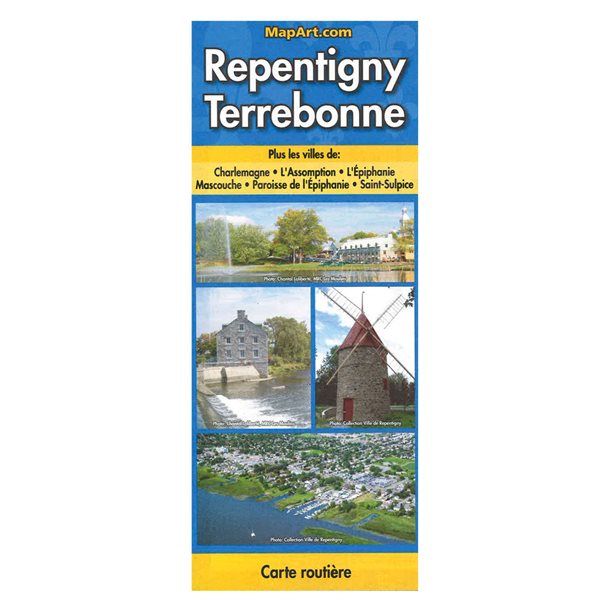 Carte routière Repentigny / Terrebonne 