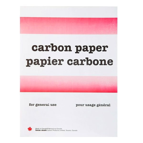 Papier carbone form-mate format lettre