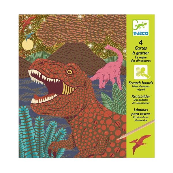 Scratch Cards - The Reign of the Dinosaurs