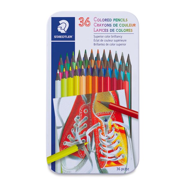 Crayons à colorier en bois 175