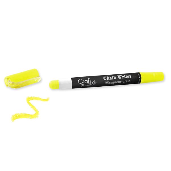 Craft & Decor Liquid Chalk Writer - Neon Yellow