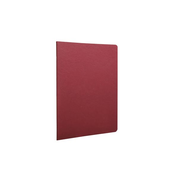 Cahier de notes ligné à reliure piquée Age Bag - A4 - Rouge