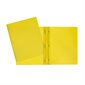 Poly Report Cover With Three Fasteners - Yellow