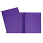 Couverture de présentation poly avec trois attaches - Violet