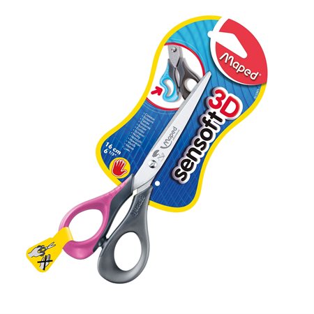 Ciseaux pour gauchers Sensoft 3D