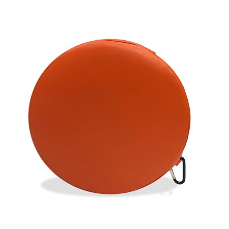 Coussin vibrant Cercle Orange