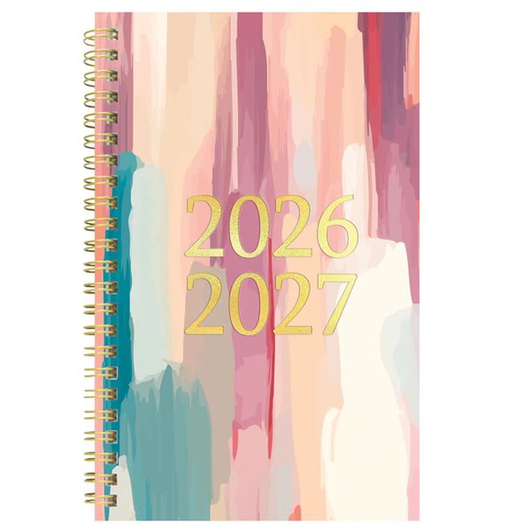 Splash Academic Weekly Planner (2026-2027) - Waterfallss