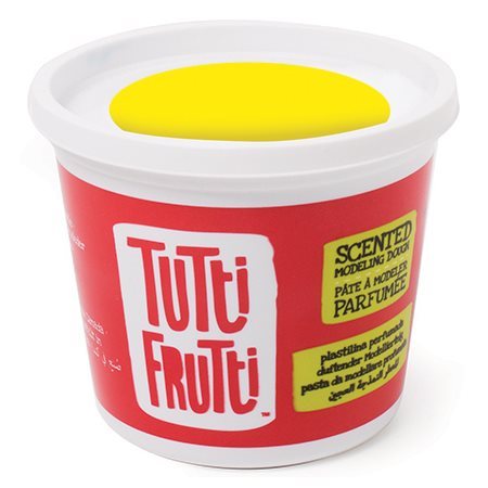 Pâte à modeler inodore Tutti Frutti 250 g - Jaune