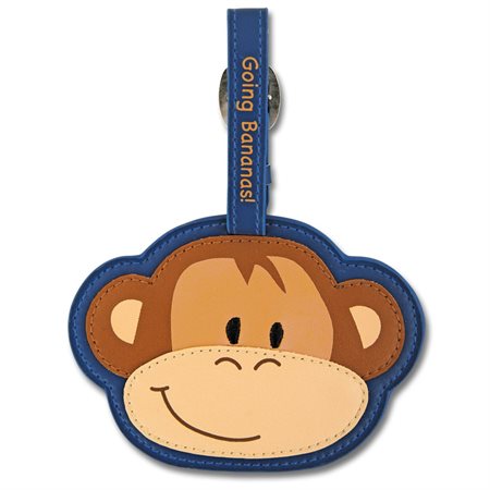 Étiquette de bagage Monkey
