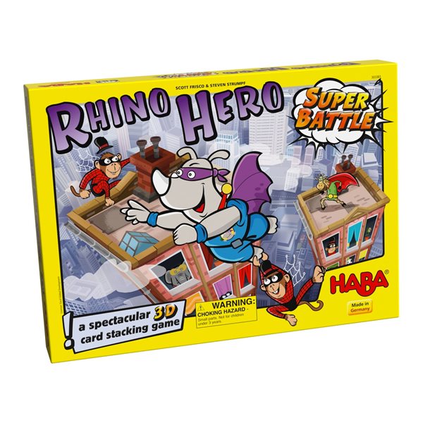 Jeu Rhino Hero - Super bataille