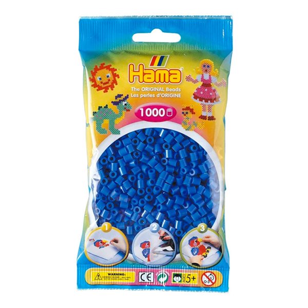 Perles Hama Sac de 1000 - Bleu pâle