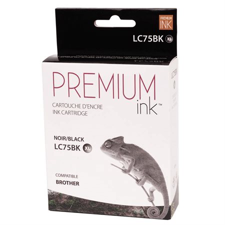 Brother LC75XL High Yield Compatible Inkjet Cartridge - Black