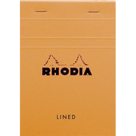 Bloc de notes Rhodia Orange - A6