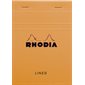 Bloc de notes Rhodia Orange - A6