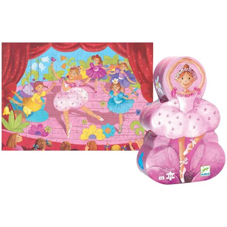 36 Pieces – Ballerina Silhouette Jigsaw Puzzle