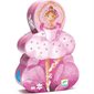 Casse-tête silhouette 36 morceaux - La ballerine à la fleur