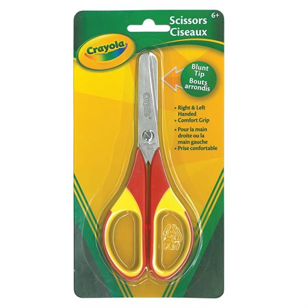 Ambidextrous School Scissors With Rounded Tips (right and left handers)