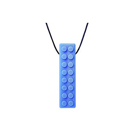 Collier à mâchouiller Lego Ferme - Bleu