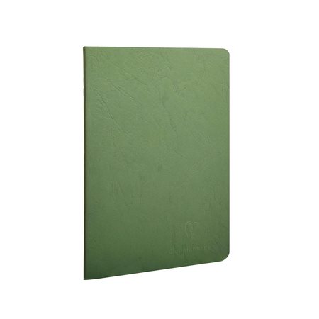 Cahier de notes lignée à reliure piquée Age Bag - A5 - Vert