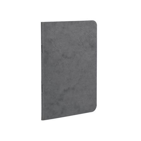 Carnet de notes ligné avec marge à reliure spirale Age Bag - 14 x 9,5 cm - Gris