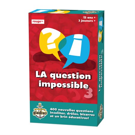 Jeu LA question impossible Vol. 3