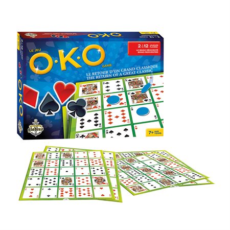 "O-K-O" Game 1-12 Serie (Green Cards)