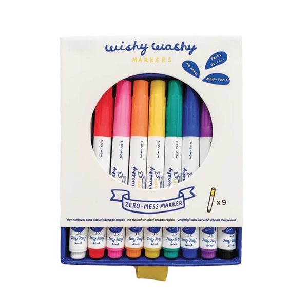 Wishy Washy markers - 9 colors