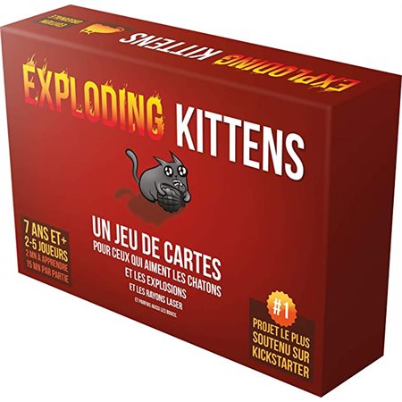 Jeu Exploding Kittens (FR)