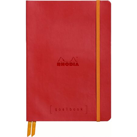 Carnet de notes GoalBook Rhodia Coquelicot