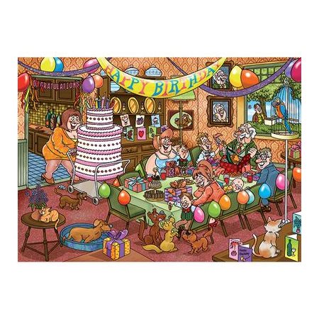 1000 Pieces - Birthday Surprises ! Wasjij Mystery #16 Jigsaw Puzzle